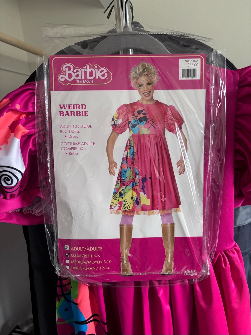 Weird Barbie Costume | Adult Small
